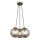 Suspension câblée POLINO, 3x E27/40W/230V, finition bronze