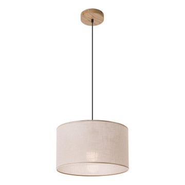 Suspension chaîne ANTONIO 1xE27/60W/230V chêne