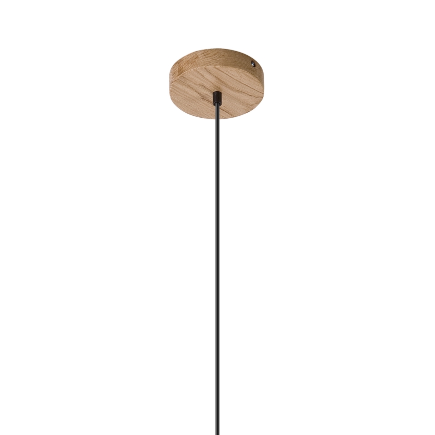 Suspension chaîne ANTONIO 1xE27/60W/230V chêne