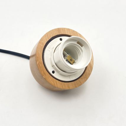 Suspension chaîne ANTONIO 1xE27/60W/230V chêne