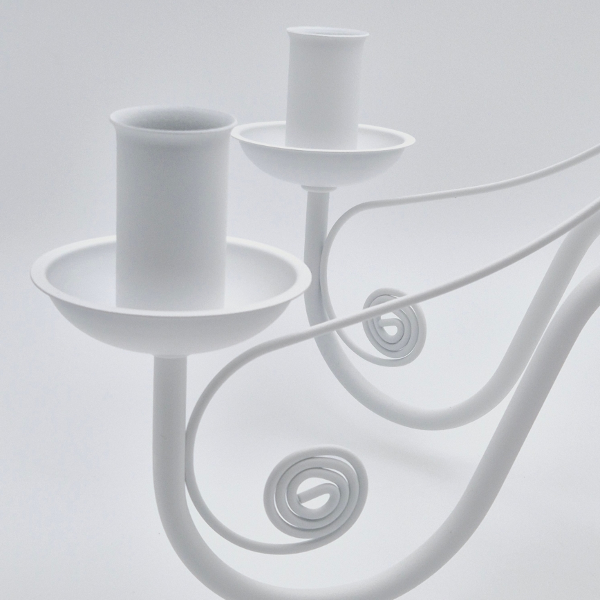 Suspension chaîne DONATO 6xE14/40W/230V blanc