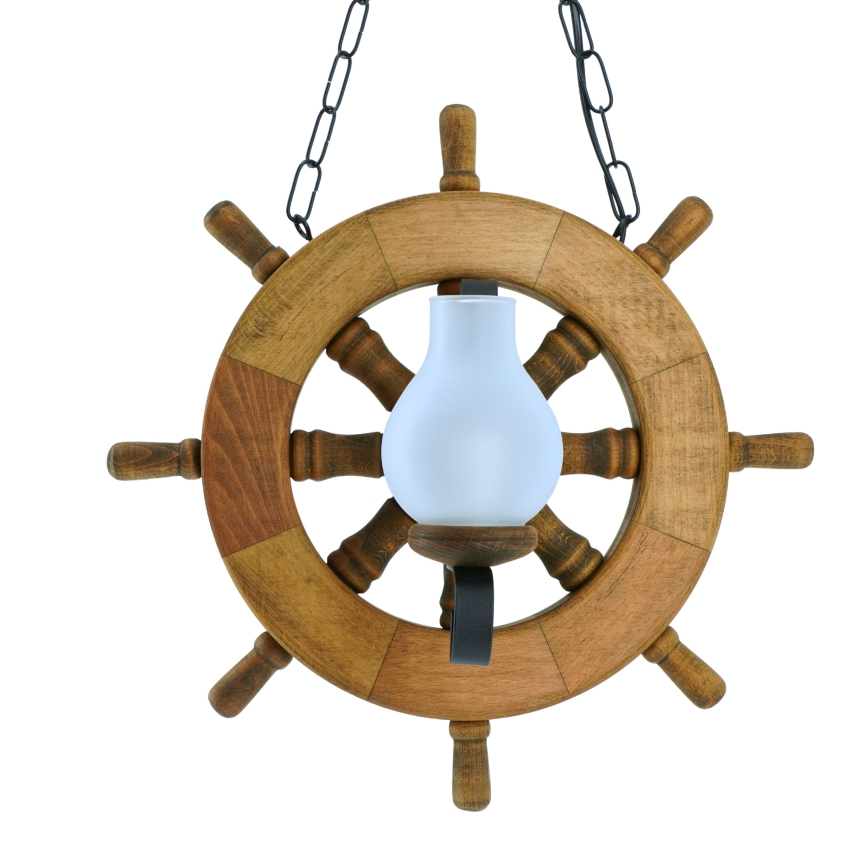 Suspension chaîne TIMONA 2xE14/40W/230V hêtre