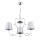 Suspension chaîne UNITY 3xE27/15W/230V chrome brillant