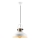 Suspension DODO sur câble 1xE27/40W/230V blanc/bronze