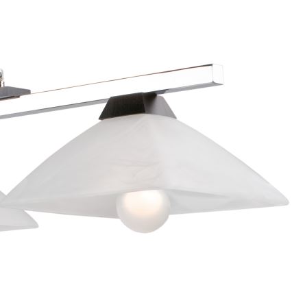 Suspension sur câble ELA 3xE27/60W/230V hêtre