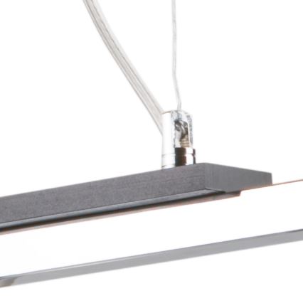 Suspension sur câble ELA 3xE27/60W/230V hêtre