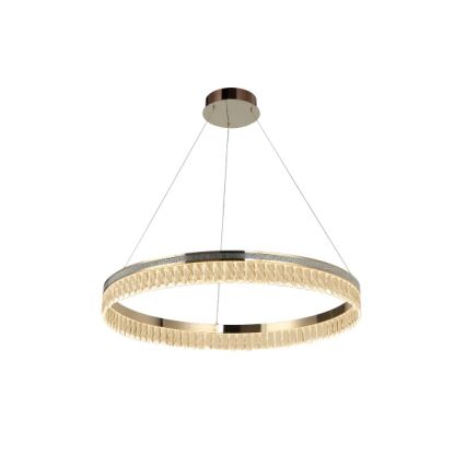 Lustre en cristal LED dimmable sur câble THALIA LED/55W/230V 3000–6000K Ø 80 cm + télécommande