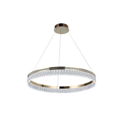 Lustre en cristal LED dimmable sur câble THALIA LED/55W/230V 3000–6000K Ø 80 cm + télécommande