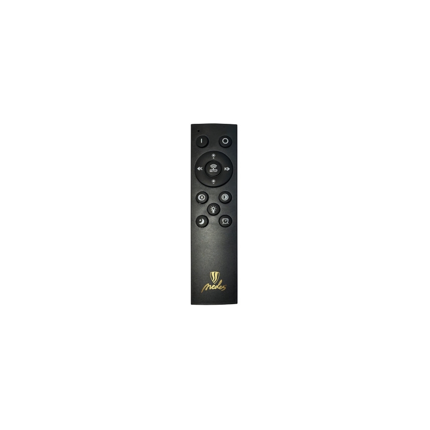 Lustre en cristal LED dimmable sur câble THALIA LED/55W/230V 3000–6000K Ø 80 cm + télécommande