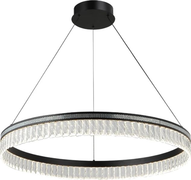 Suspension en cristal LED dimmable THALIA LED/55W/230V 3000-6000K Ø 80 cm + télécommande