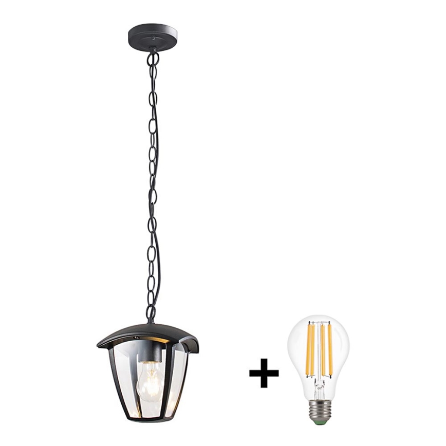 Suspension extérieure LED LUNA 1xE27/60W/230V IP44