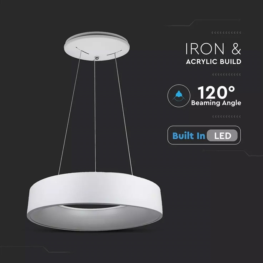 Suspension fil à intensité variable 1xLED/30W/230V