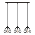 Suspension fil AGAT 3xE27/15W/230V