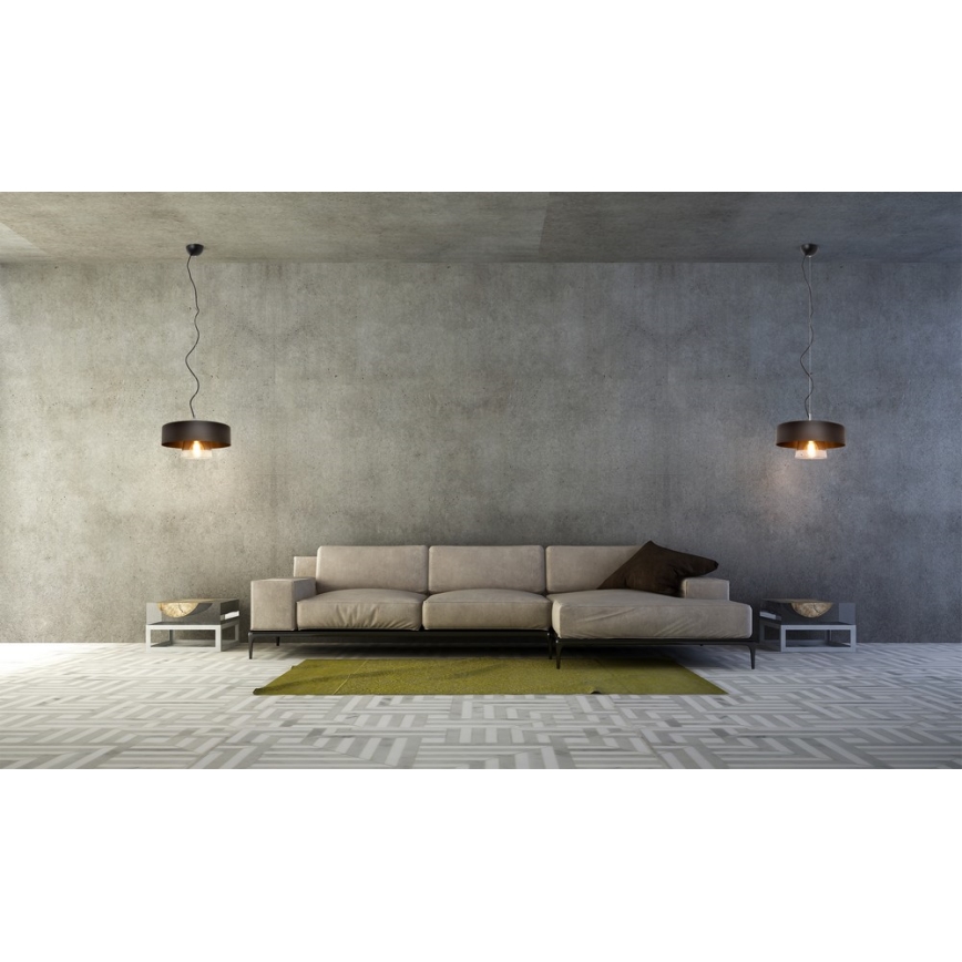 Suspension fil BABILON 1xE27/15W/230V