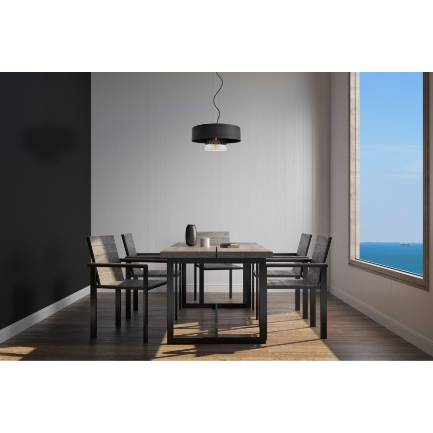 Suspension fil BABILON 1xE27/15W/230V