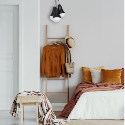 Suspension fil HELIOS 3xE14 / 40W / 230V