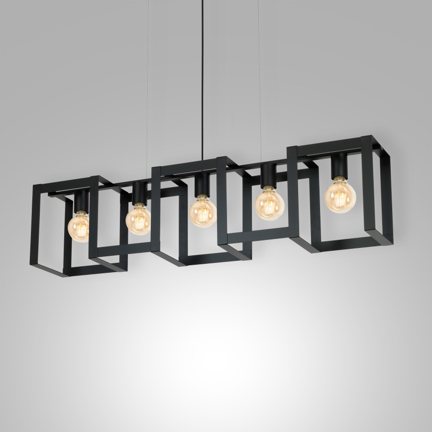 Suspension fil KARTEL 5xE27/60W/230V
