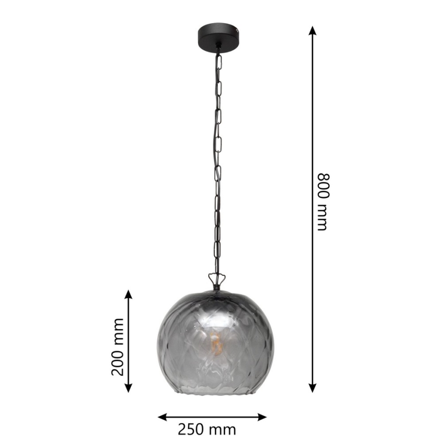 Suspension fil MARILLA 1xE27/15W/230V