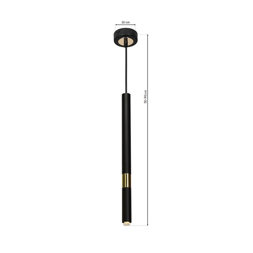 Suspension fil MONZA 1xG9 / 7W / 230V