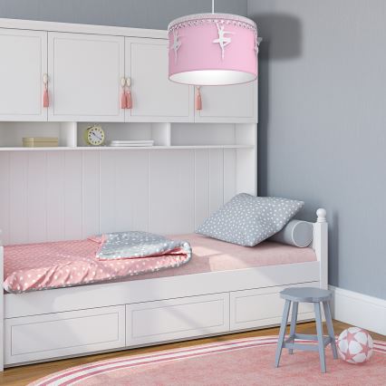 Suspension fil pour enfant BALETNICA 1xE27/60W/230V