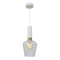 Suspension fil ROMA WHITE 1xE27/60W/230V