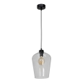 Suspension fil SANTIAGO 1xE27/60W/230V claire