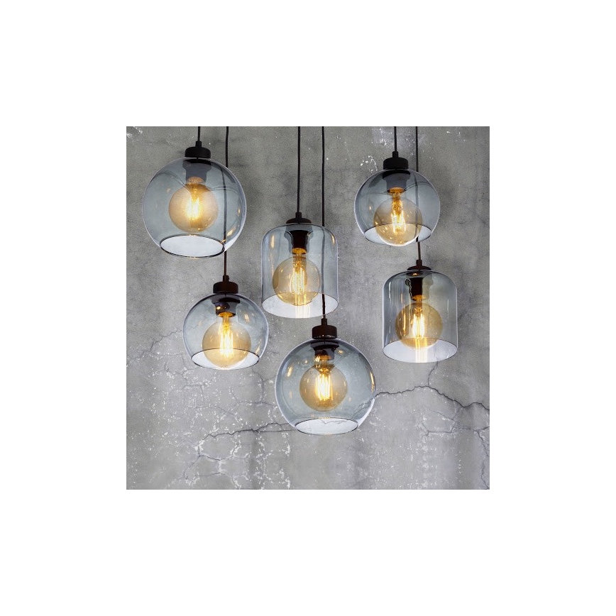 Suspension fil SINTRA 6xE27/60W/230V