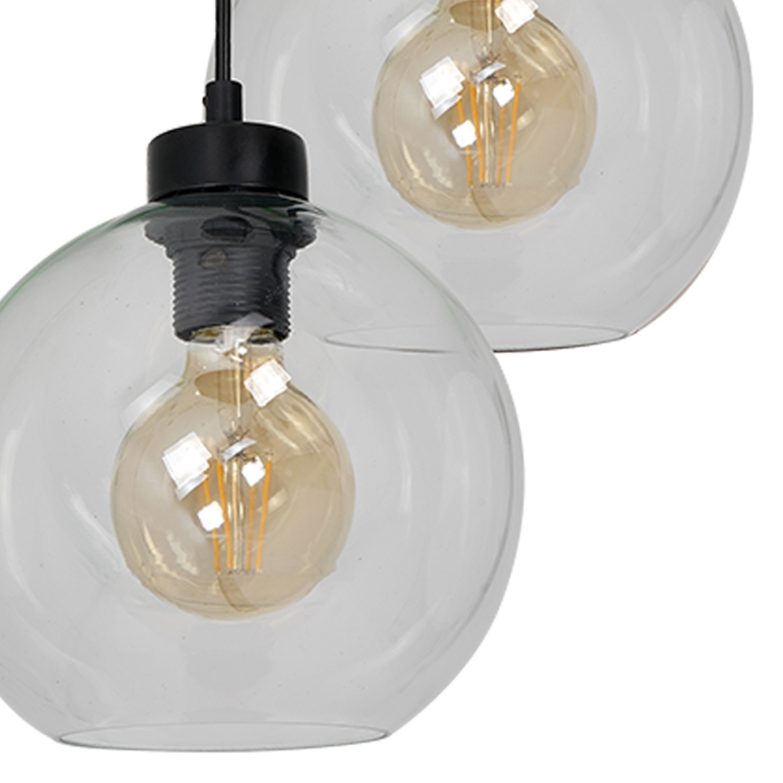 Suspension fil SOFIA 3xE27/60W/230V claire