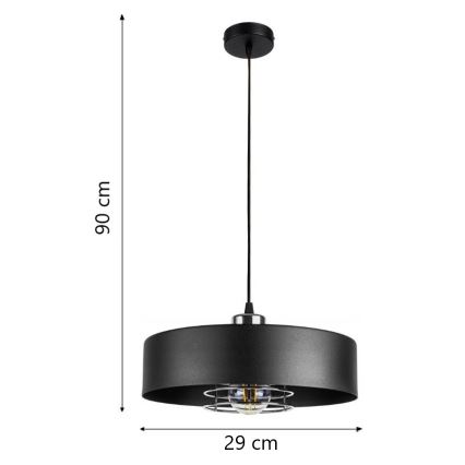 Suspension fil VEST 1xE27/60W/230V