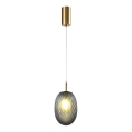 Suspension filaire 1xE14/25W/230V gris d. 15 cm