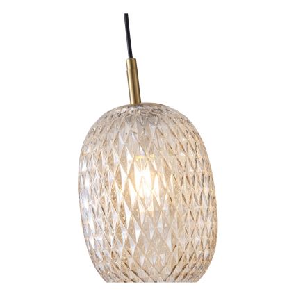 Suspension filaire 1xE14/25W/230V transparent d. 15 cm