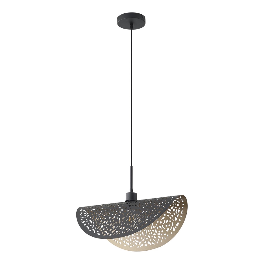Suspension filaire 1xE27/15W/230V noir