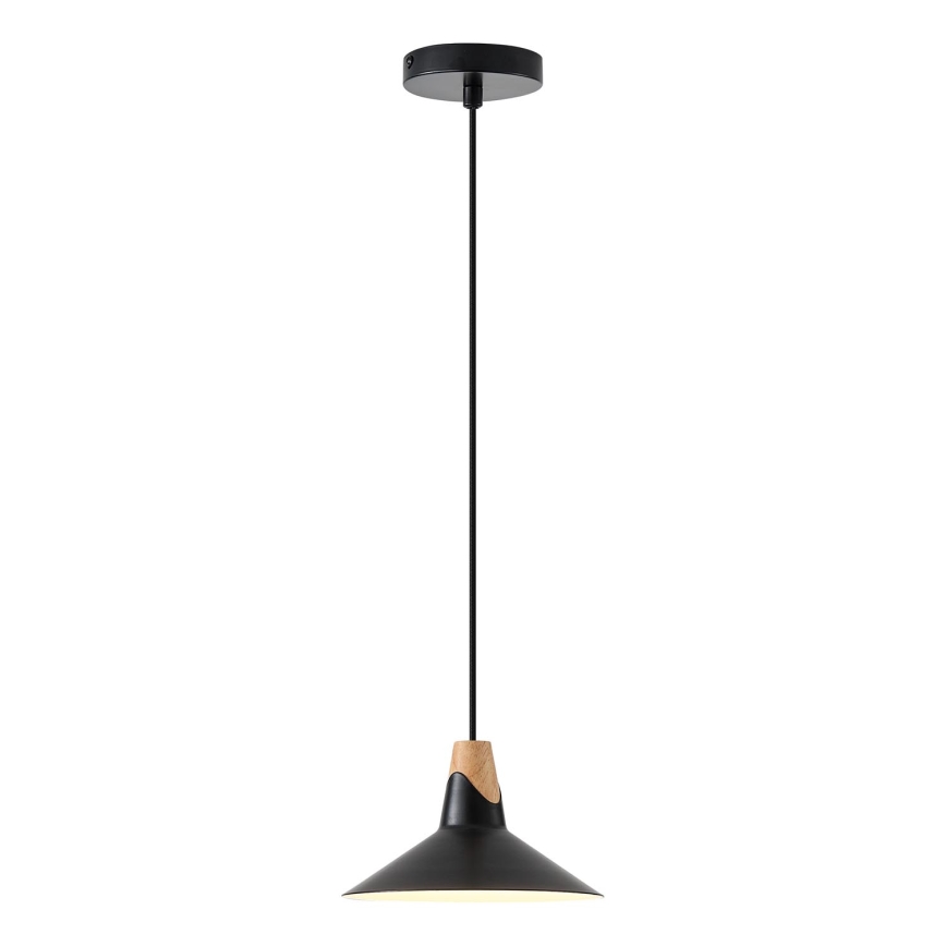 Suspension filaire 1xE27/15W/230V noir