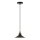 Suspension filaire 1xE27/15W/230V noir