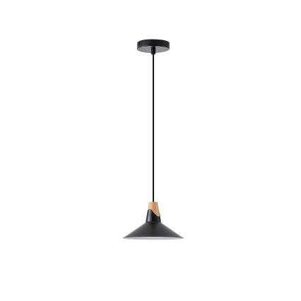 Suspension filaire 1xE27/15W/230V noir