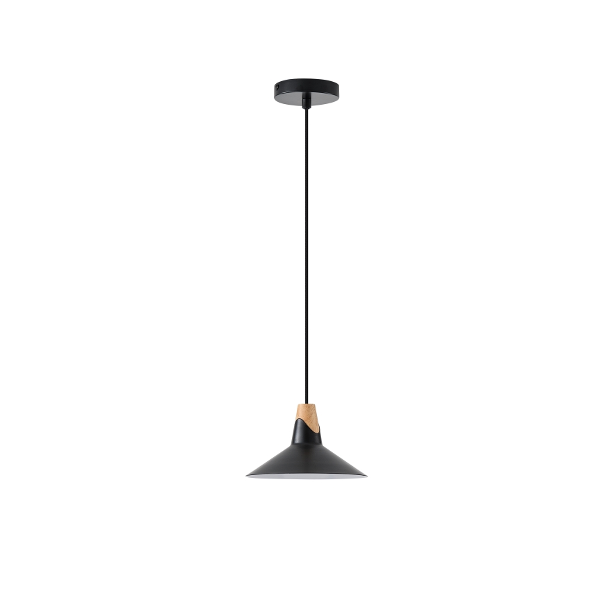 Suspension filaire 1xE27/15W/230V noir