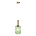 Suspension filaire 1xE27/15W/230V vert 13 cm