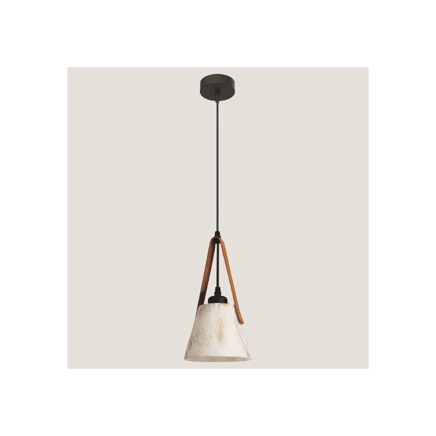 Suspension filaire 1xE27/40W/230V blanc