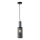 Suspension filaire 1xE27/40W/230V noir