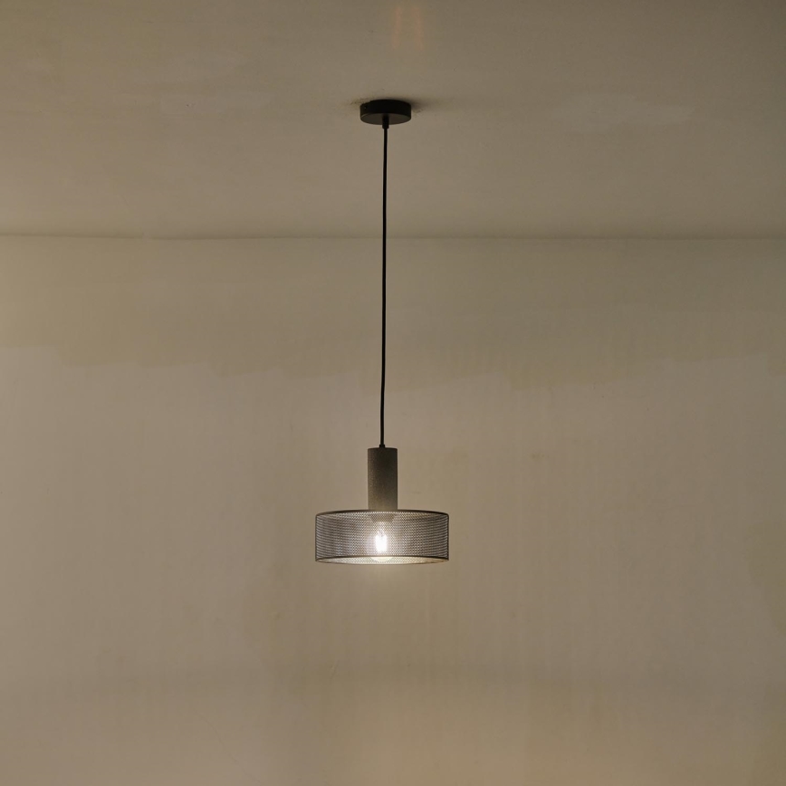 Suspension filaire 1xE27/40W/230V noir
