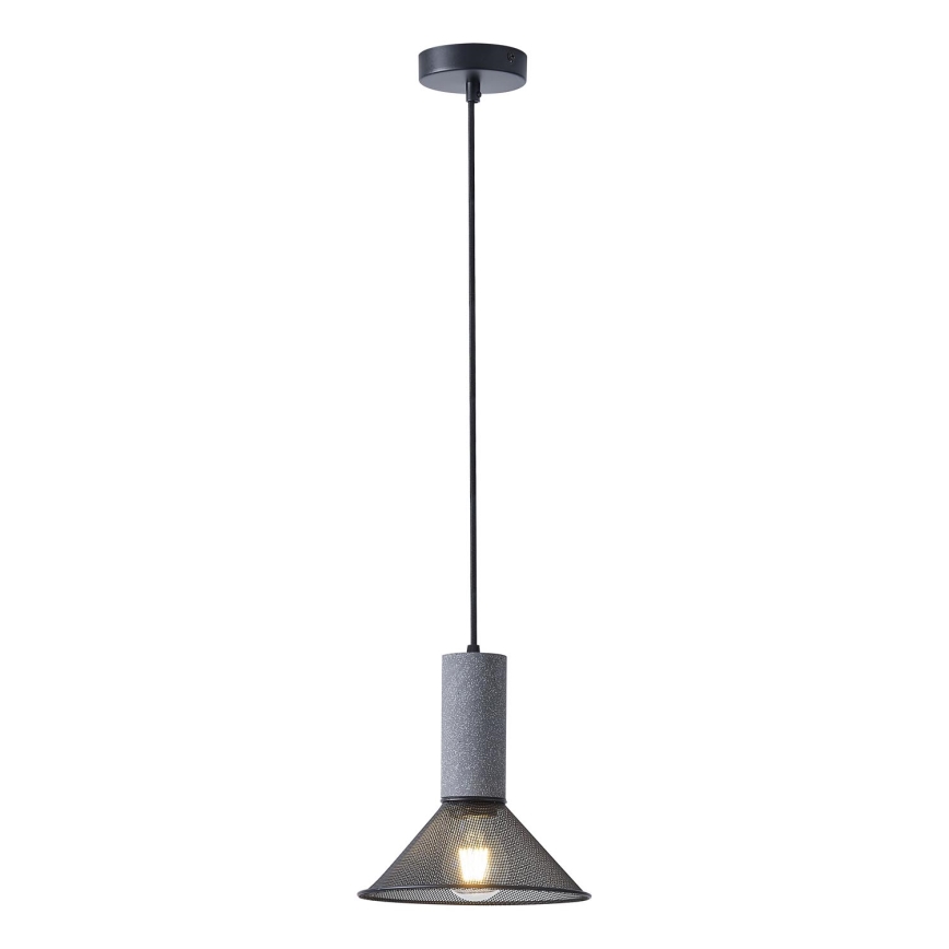 Suspension filaire 1xE27/40W/230V noir