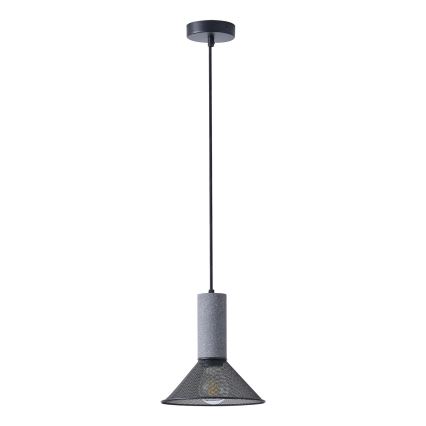 Suspension filaire 1xE27/40W/230V noir