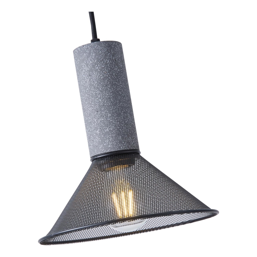 Suspension filaire 1xE27/40W/230V noir