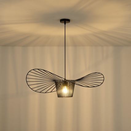 Suspension filaire 1xE27/40W/230V noir