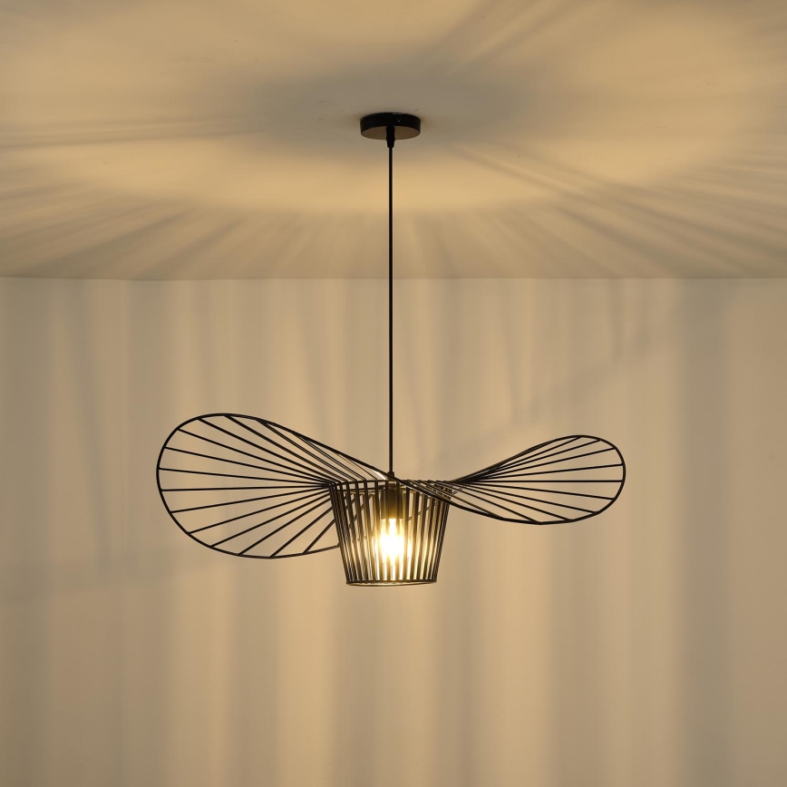 Suspension filaire 1xE27/40W/230V noir