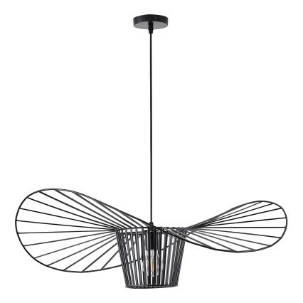Suspension filaire 1xE27/40W/230V noir