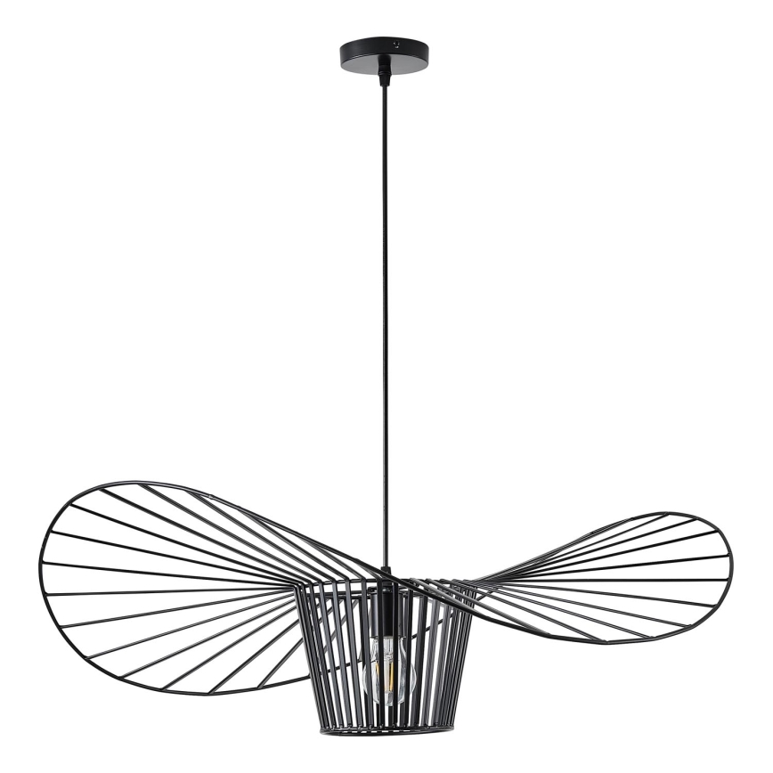 Suspension filaire 1xE27/40W/230V noir