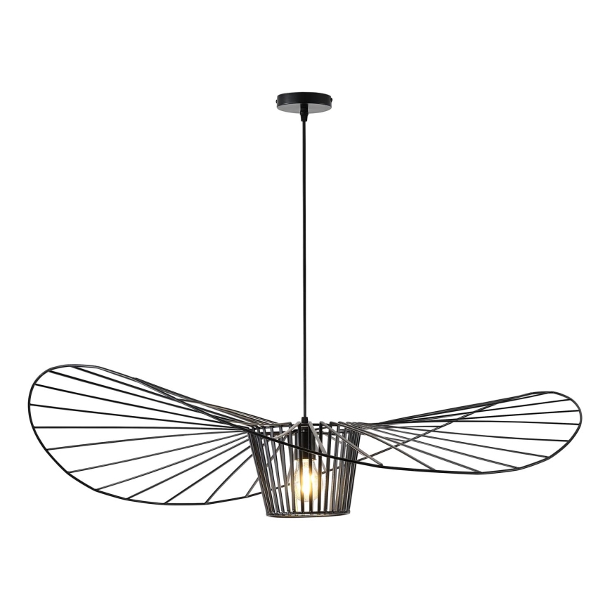 Suspension filaire 1xE27/40W/230V noir