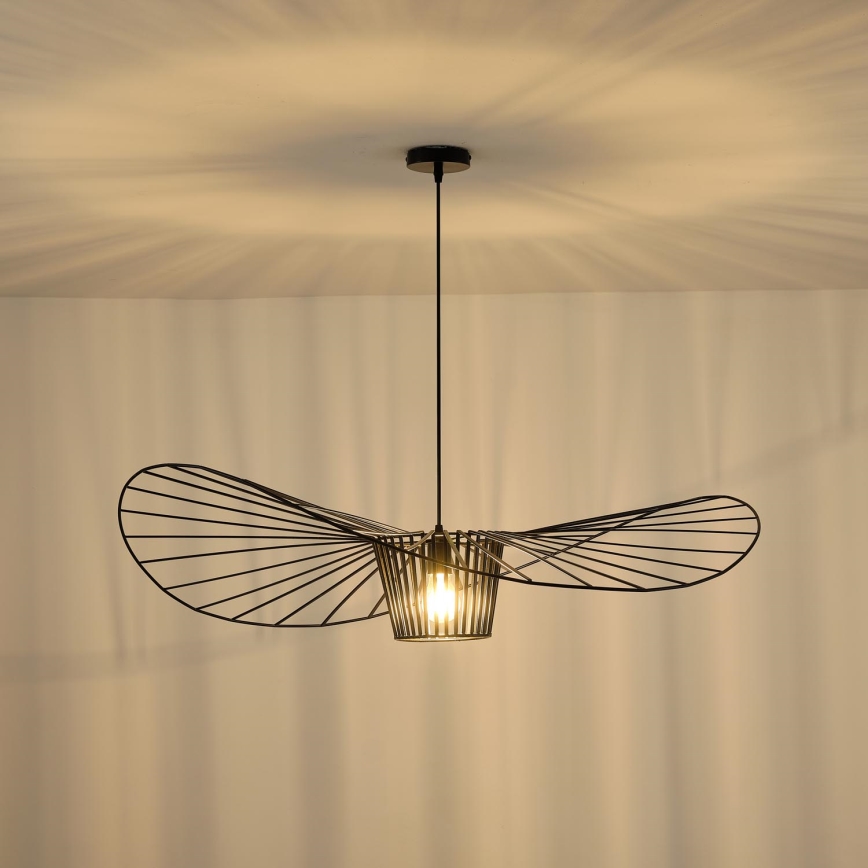 Suspension filaire 1xE27/40W/230V noir