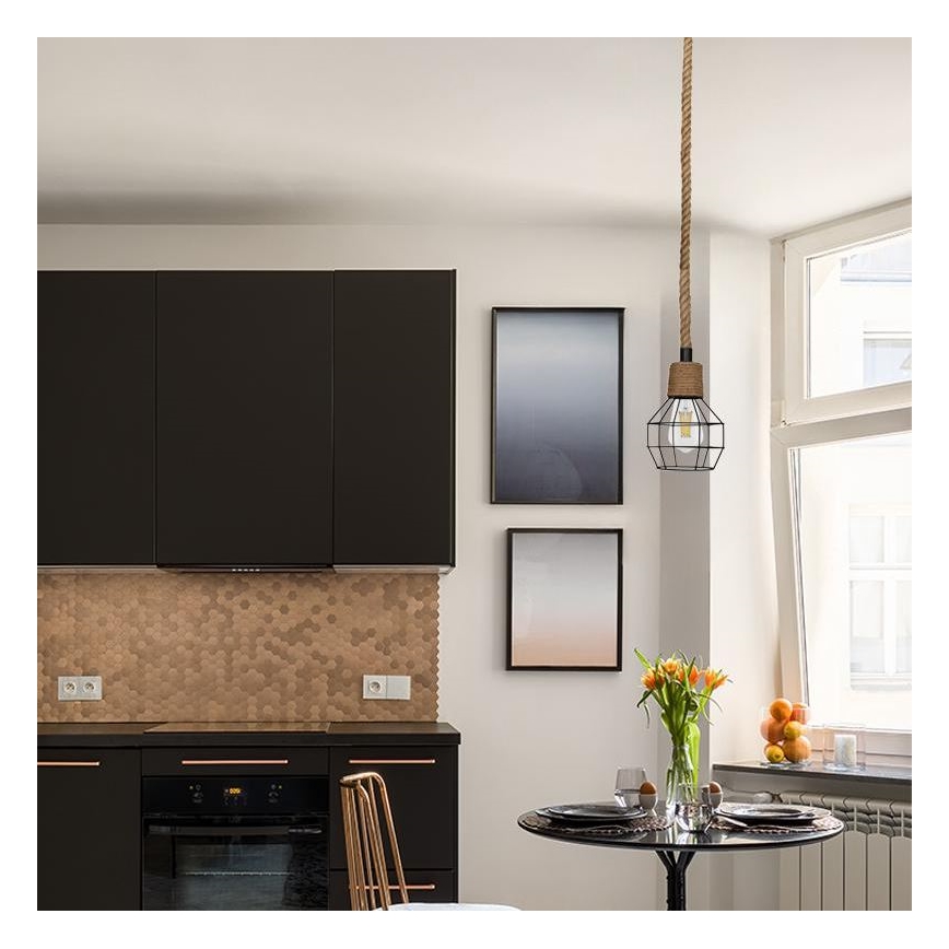 Suspension filaire 1xE27/60W/230V d. 15 cm